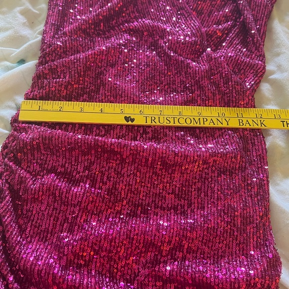 Parker pink sequined dress - Picture 10 of 17